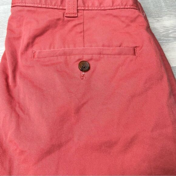 J. Crew Factory 7” flex chino shorts in old red size 30 NWOT- flaw - Picture 9 of 10
